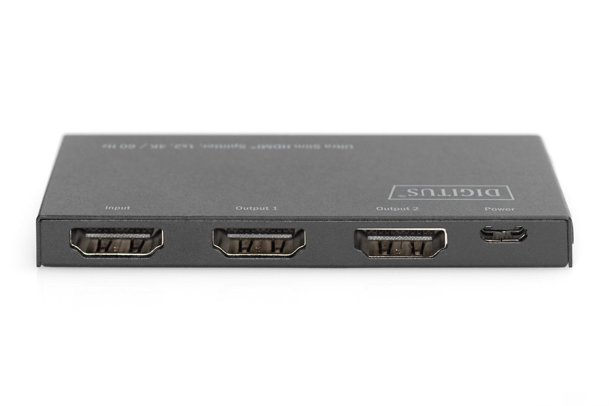 Digitus Ultra Slim Hdmi Splitter 1x2 4k/60hz, Hdr, Hdcp 2.2, 18 Gbps