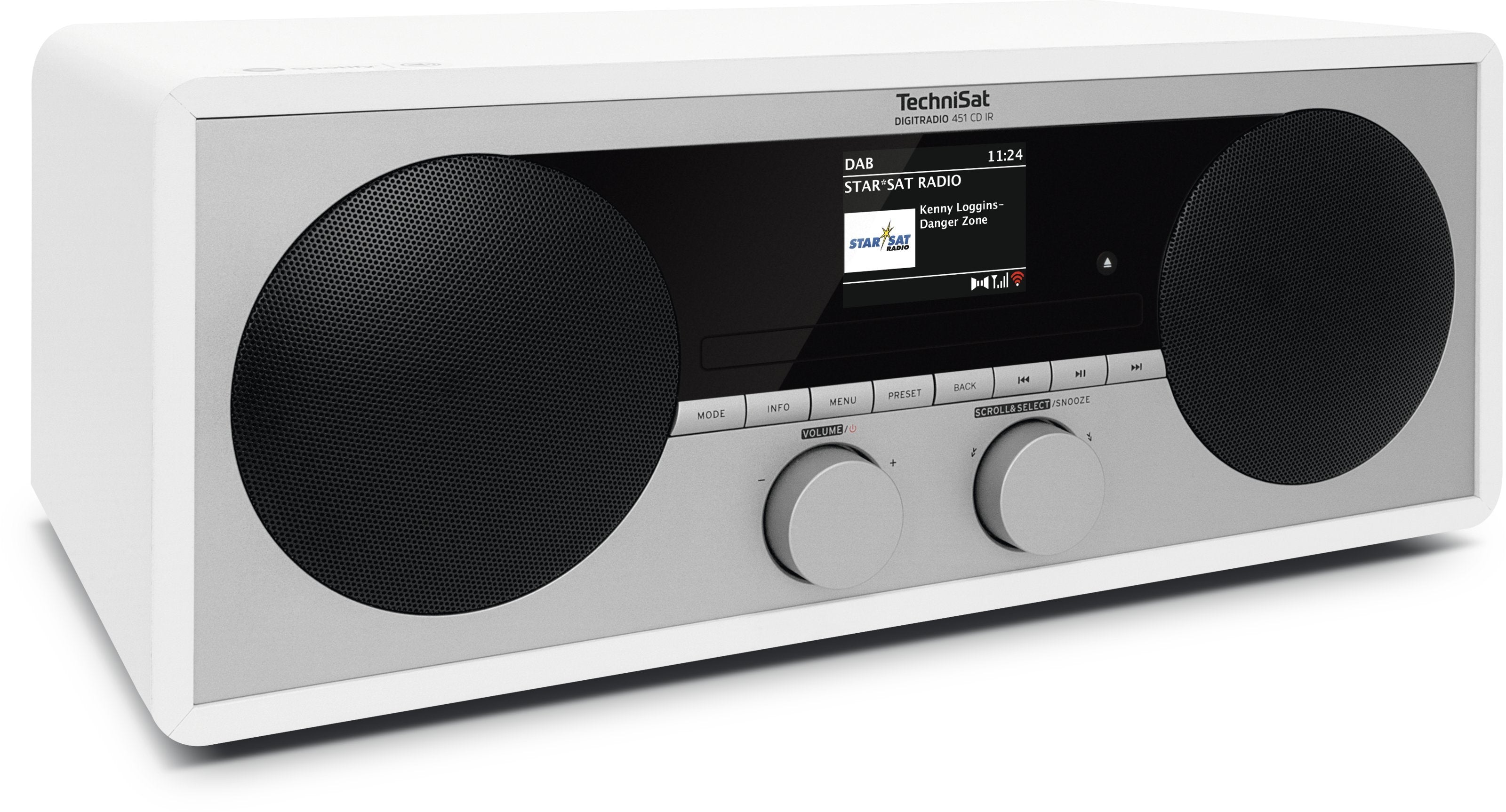 Technisat Digitradio 451 Cd Ir White
