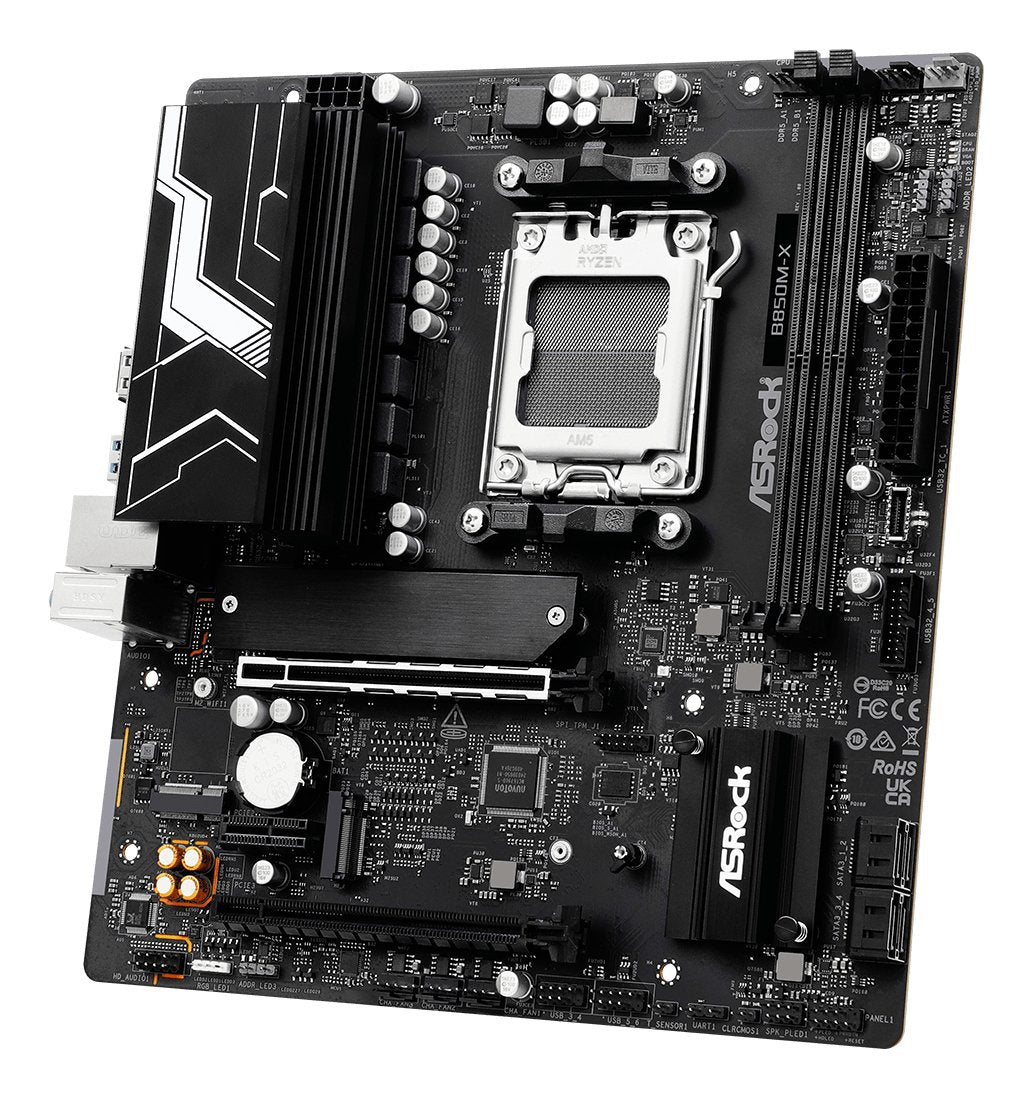 Placa Base Asrock B850m-X Am5 Matx Hdmi Dp Ddr5