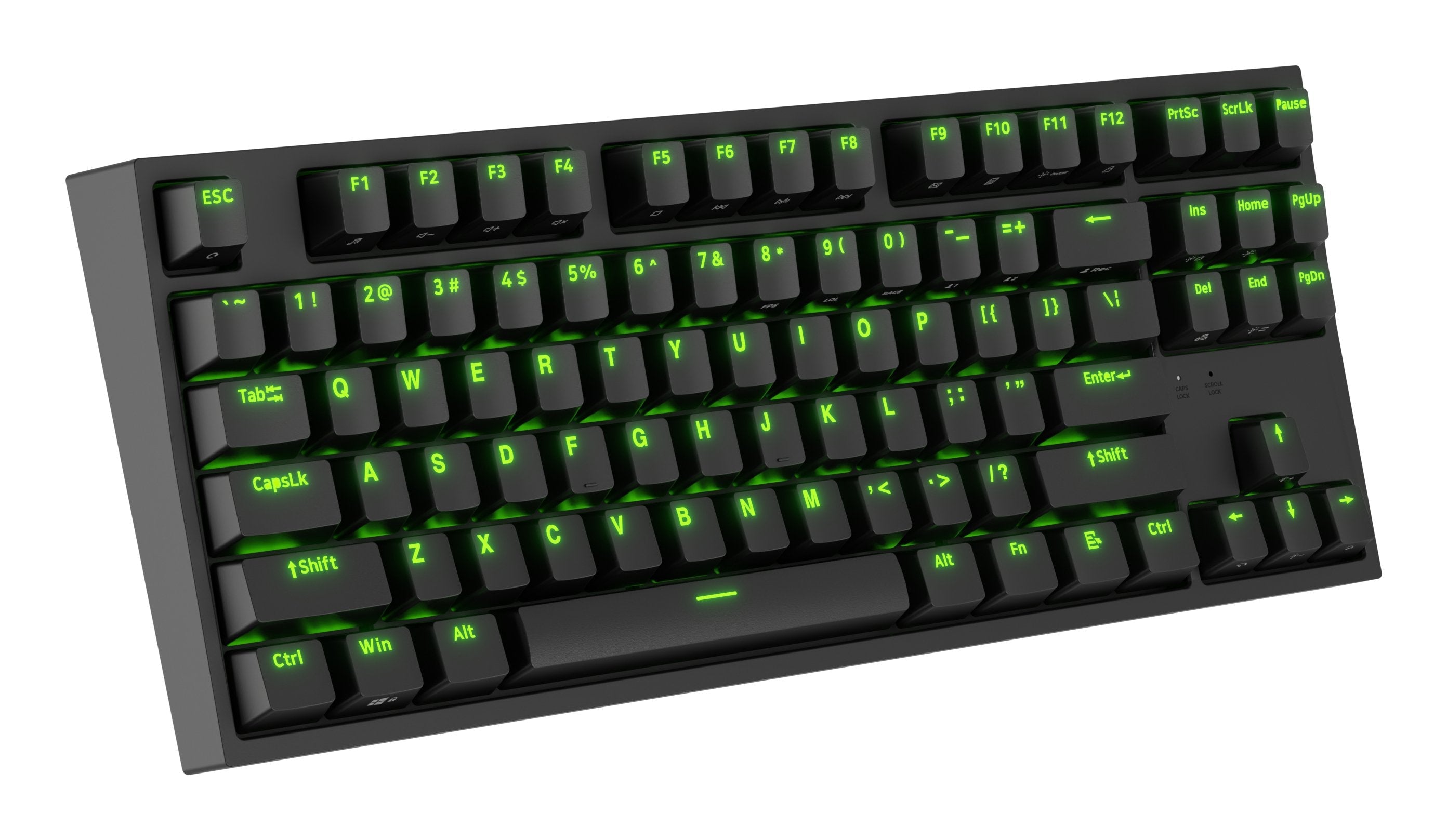 Genesis Thor 404 Tkl Rgb Mechanical Gaming Keyboard, Kailh Box Brown V2 Switch, Us Layout, Wired, Black