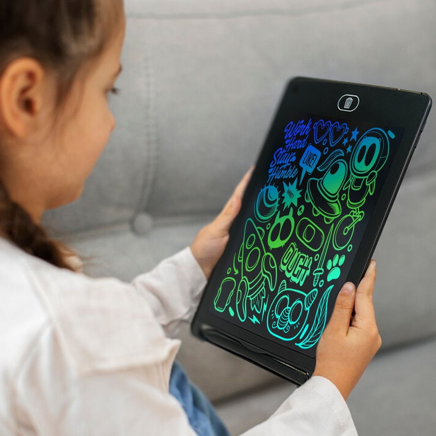 Mad Monkey - Multi Colour Tablet Sketch Pad