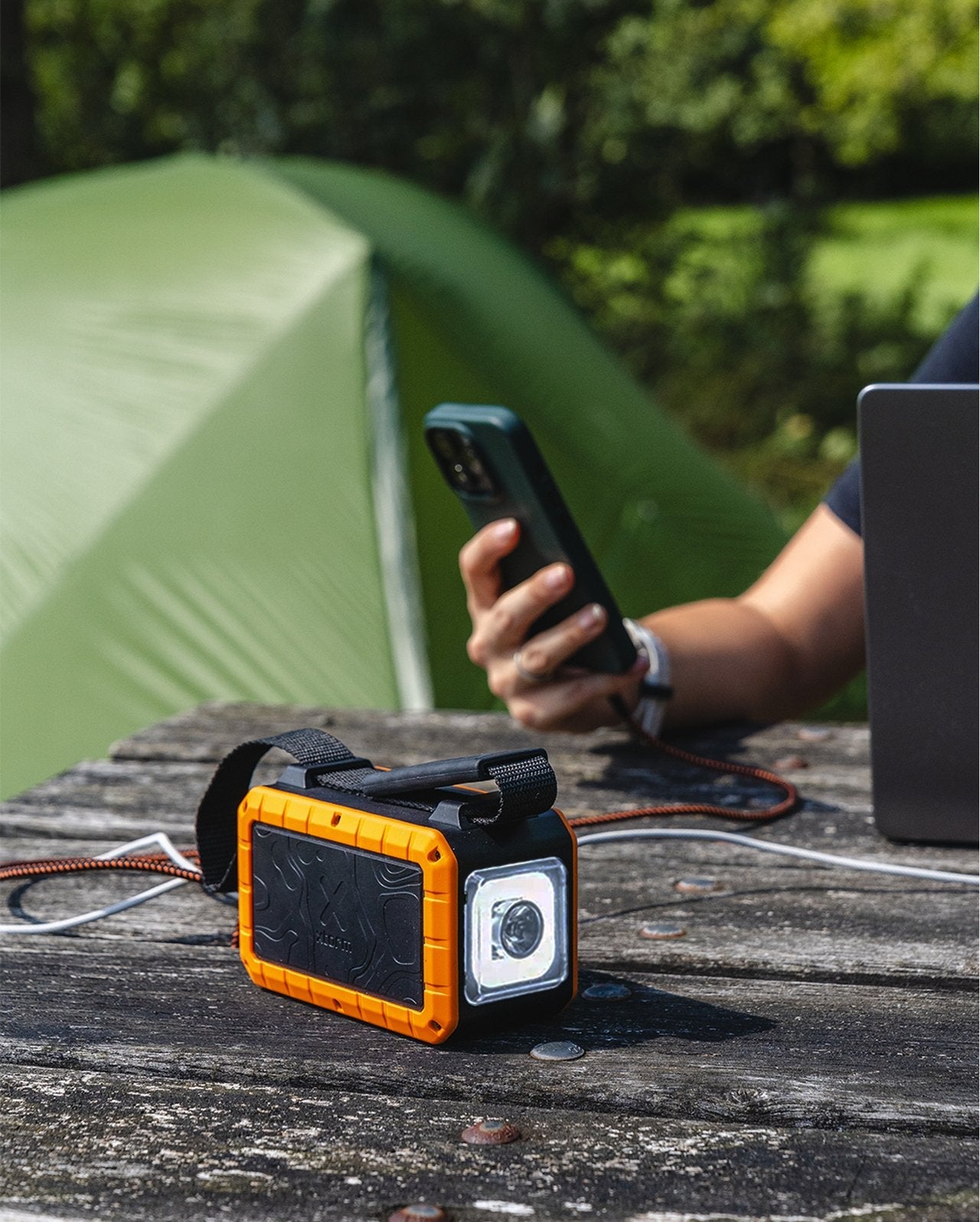 Power Bank Rugerizado Xr-204 40000mah Negro/Naranja Xtorm 40000mah/ 2xusb-C, Usb-A/ Hasta 100w/ Linterna/ Certificación Ip65