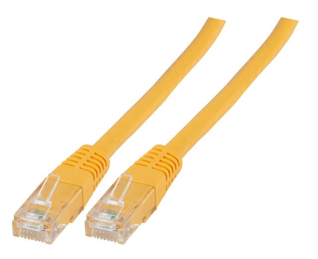 Efb Rj45 Cable De Red Cat.6 U Utp Pvc Cca Gelb 7,5m