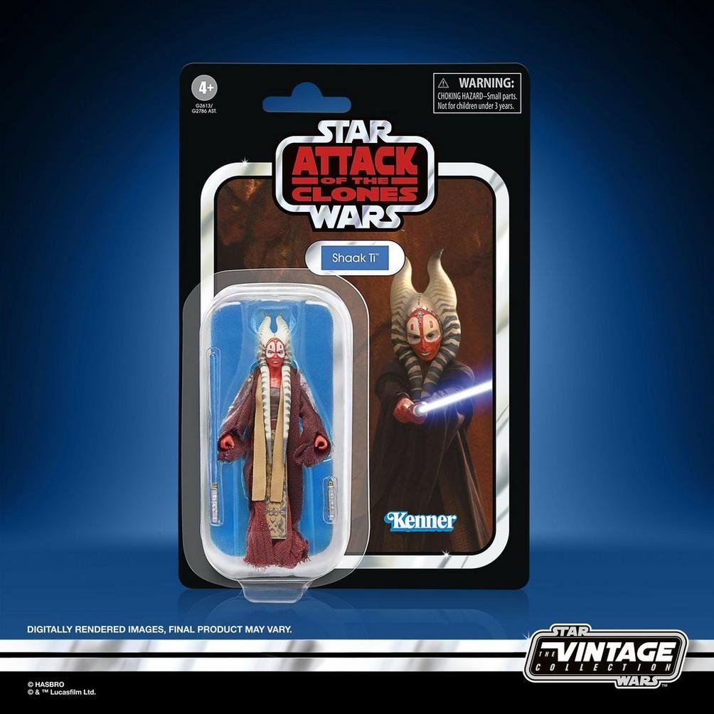 Figura Shaak Ti Attack Of The Clones Star Wars 9,5cm