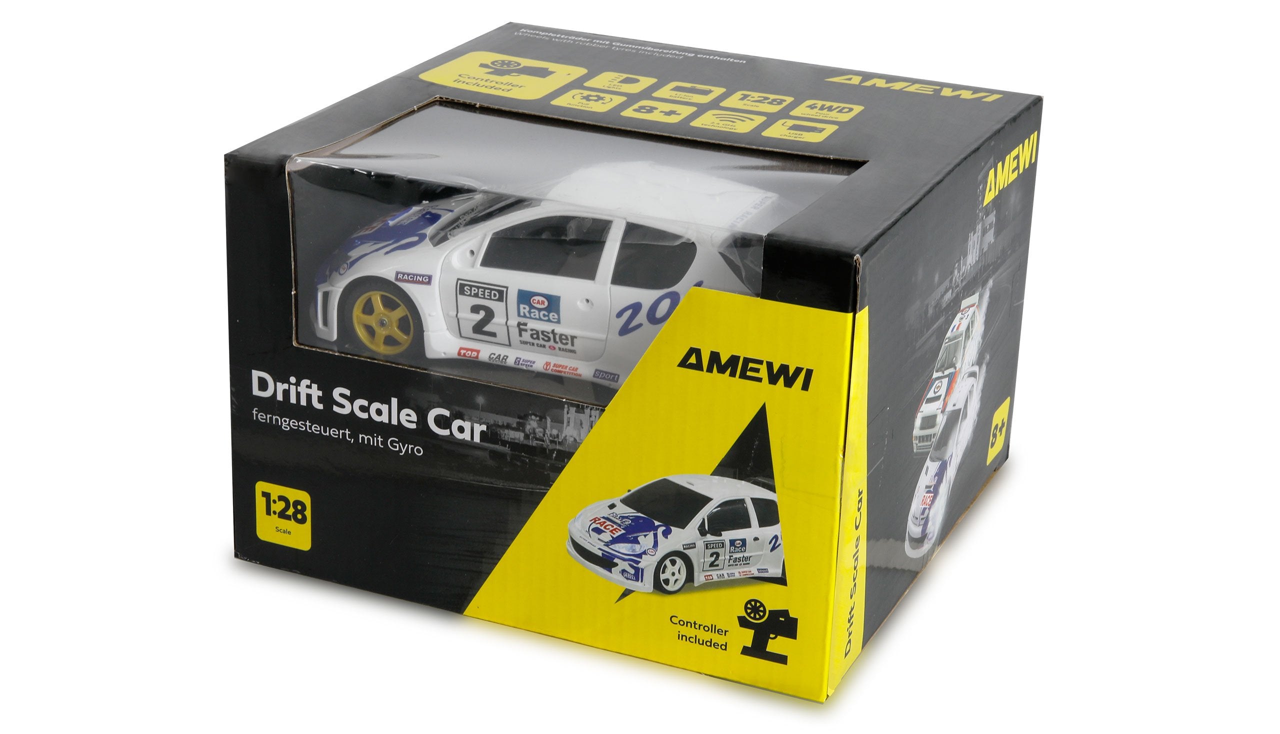 Amewi Rc Drift Sport Pr28 206 4wd 1:28 Rtr