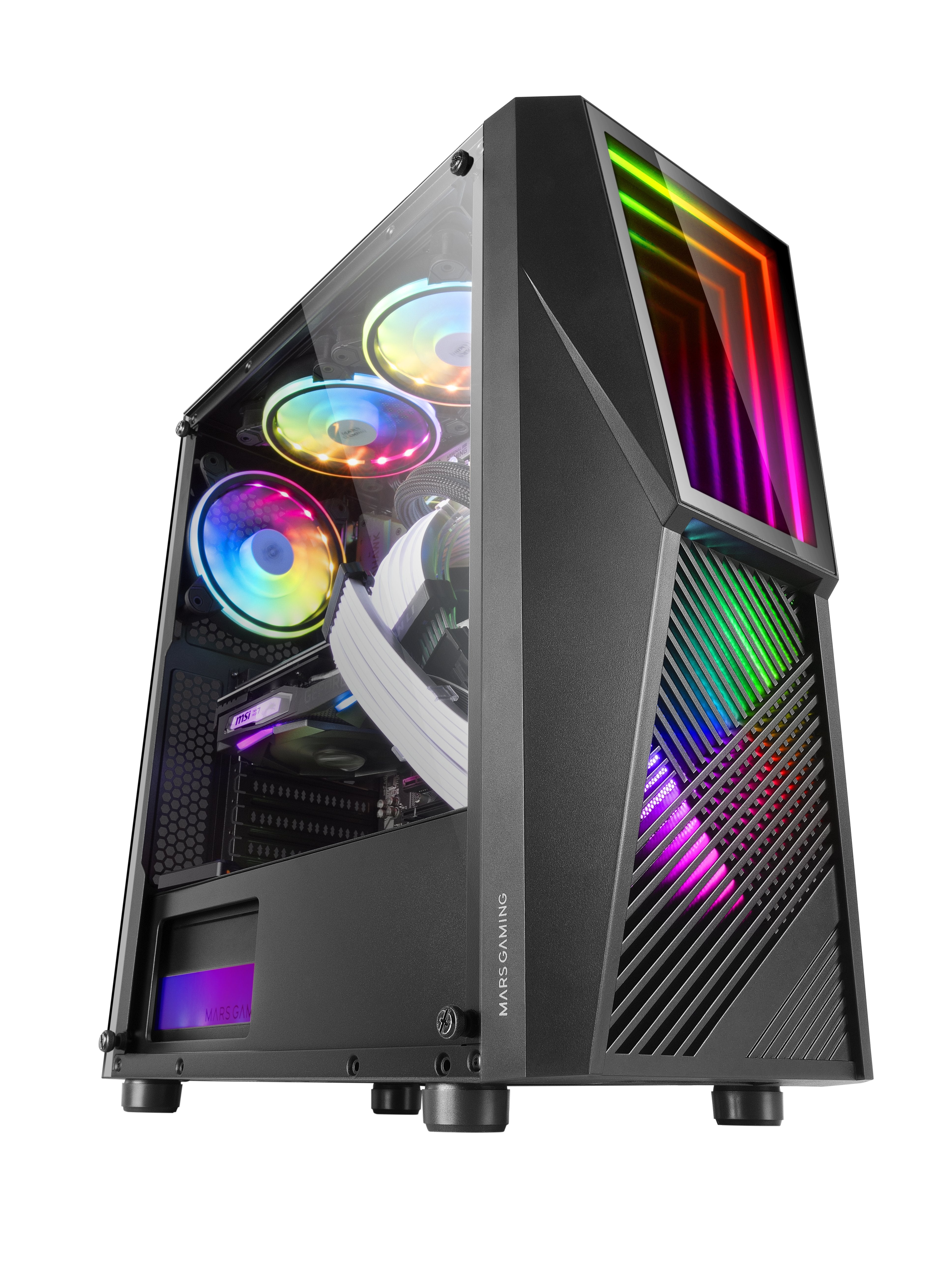 Caja Gaming Semitorre Mars Gaming Mc777