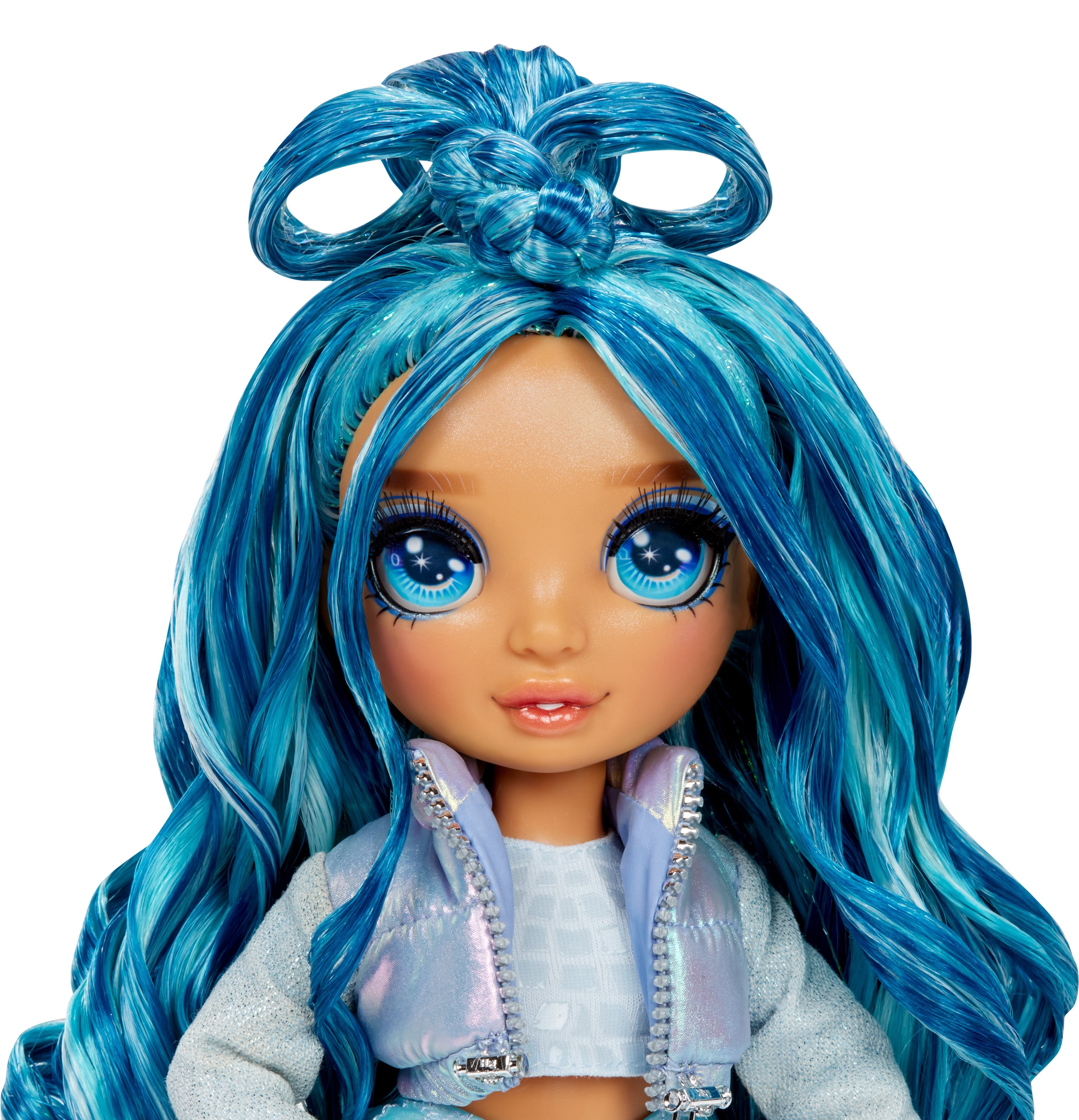 Muñeca  Entretenimientos Rainbow High Winter Wonderland - Bella (Azul), Muñeca 120834-Euc