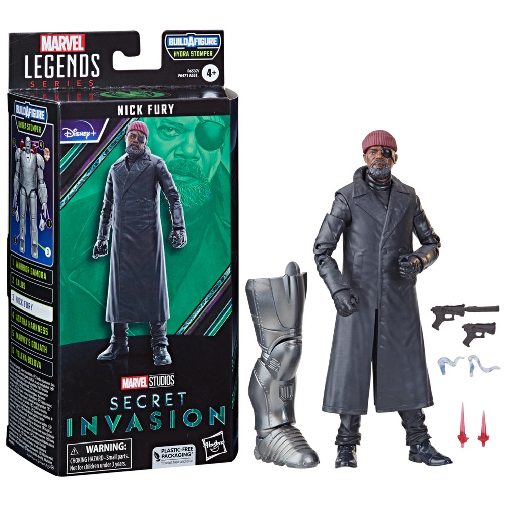 Figura Nick Fury Secret Invasion Marvel Legends 15cm