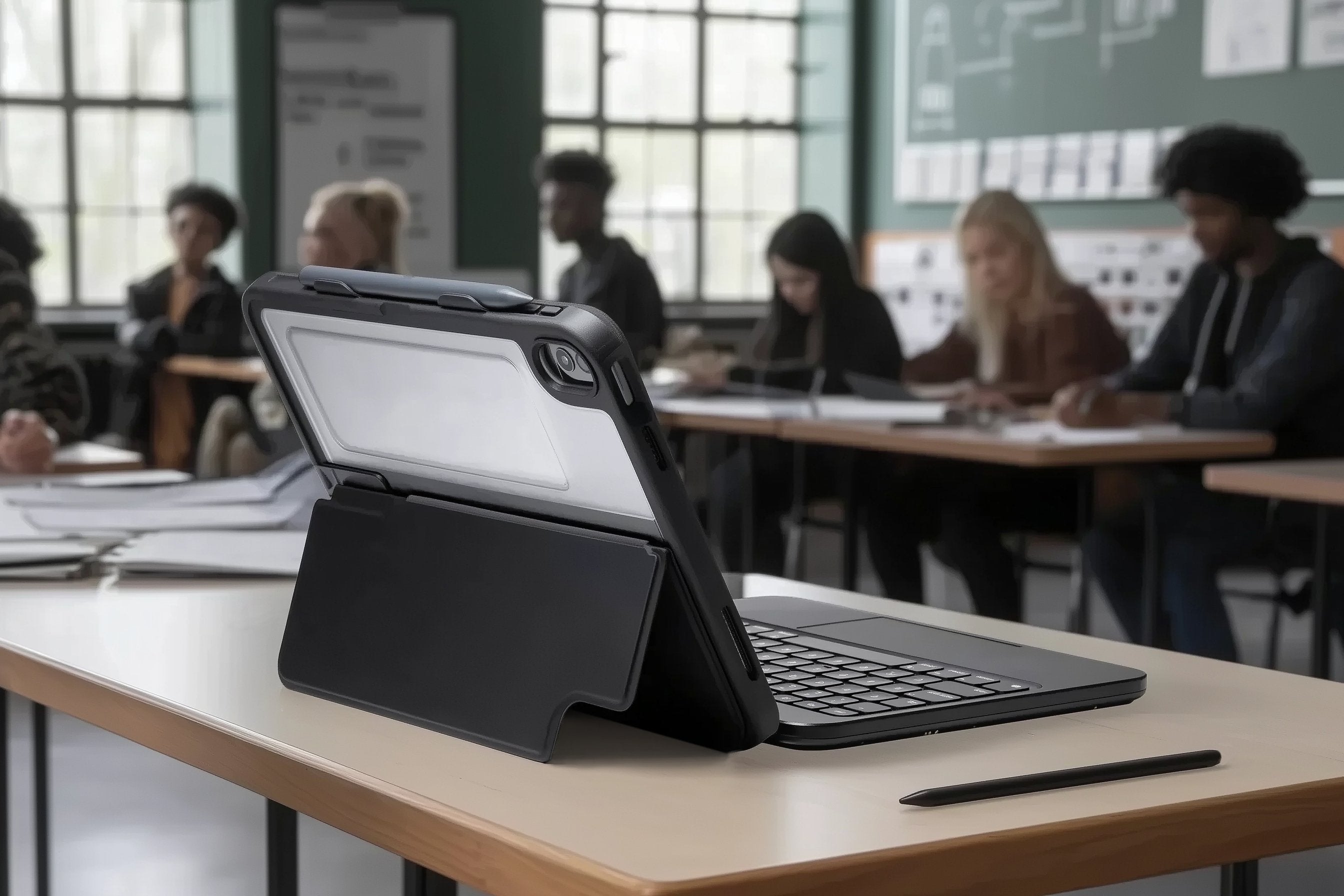Zagg Tough Keys Bluetooth-Keyboard Para Ipad 10.9" (10. Gen/A16) Negro
