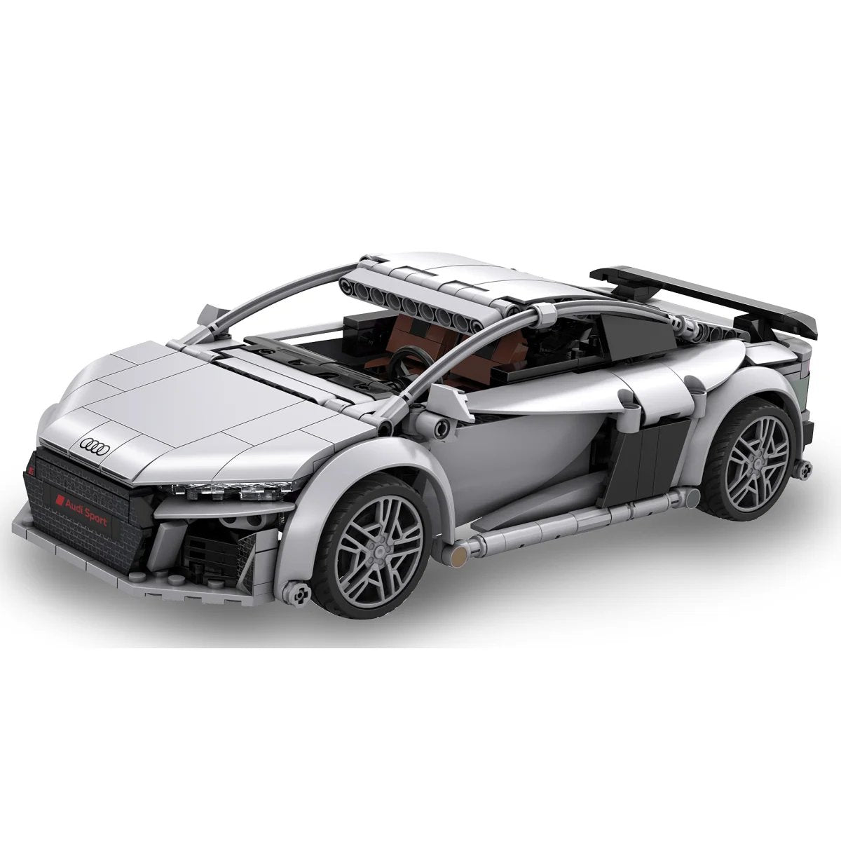 Jamara Cada Audi R8 Coupé 1:14 Gris 2,4ghz Bricks