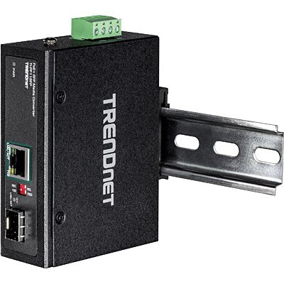 Convertidor De Medios De Trendnet Industrial Sfp A Gbit Poe +  Ti-Pf11sfp