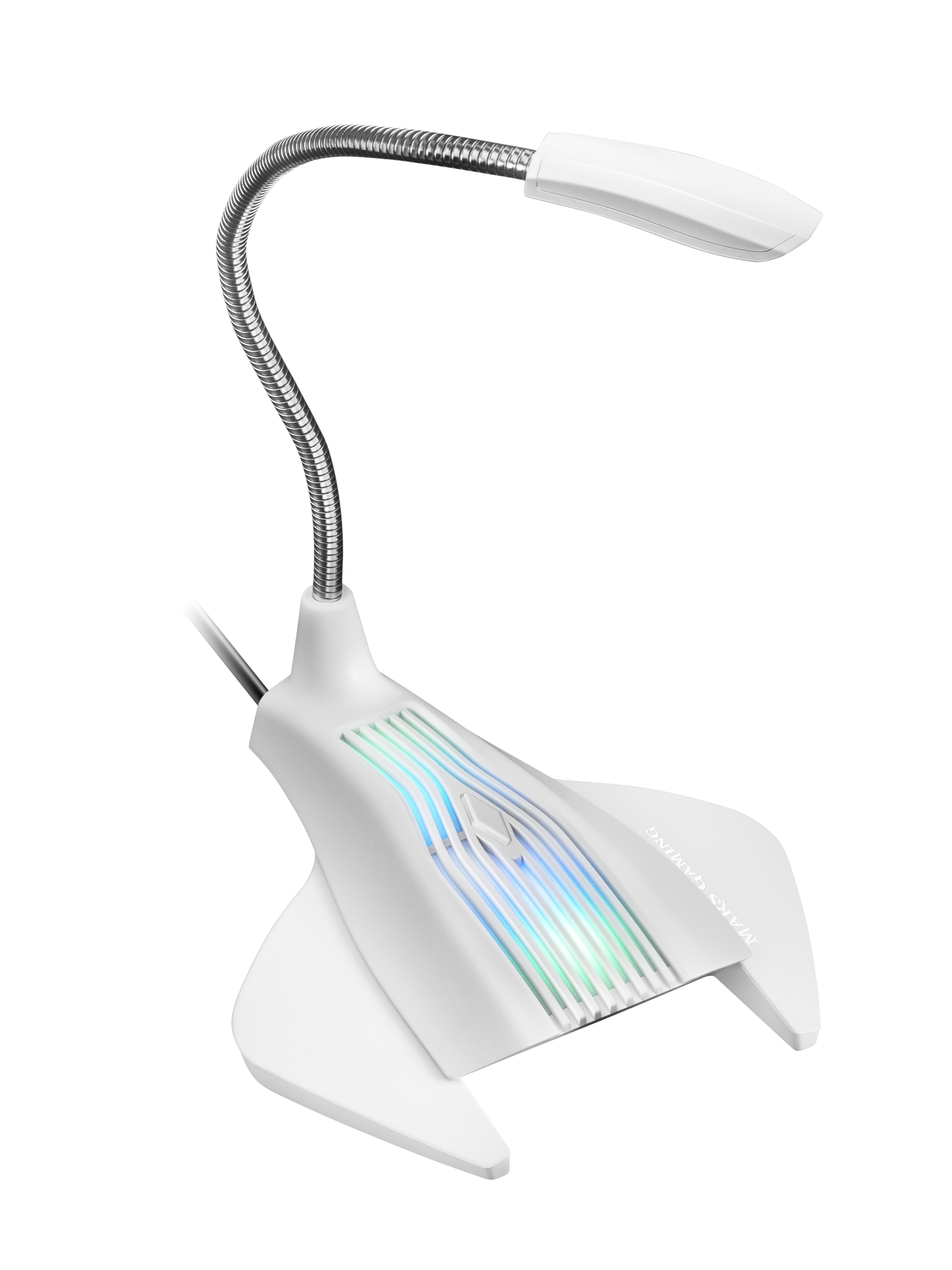 Micrófono Mars Gaming Mmicw Usb 2.0 Blanco