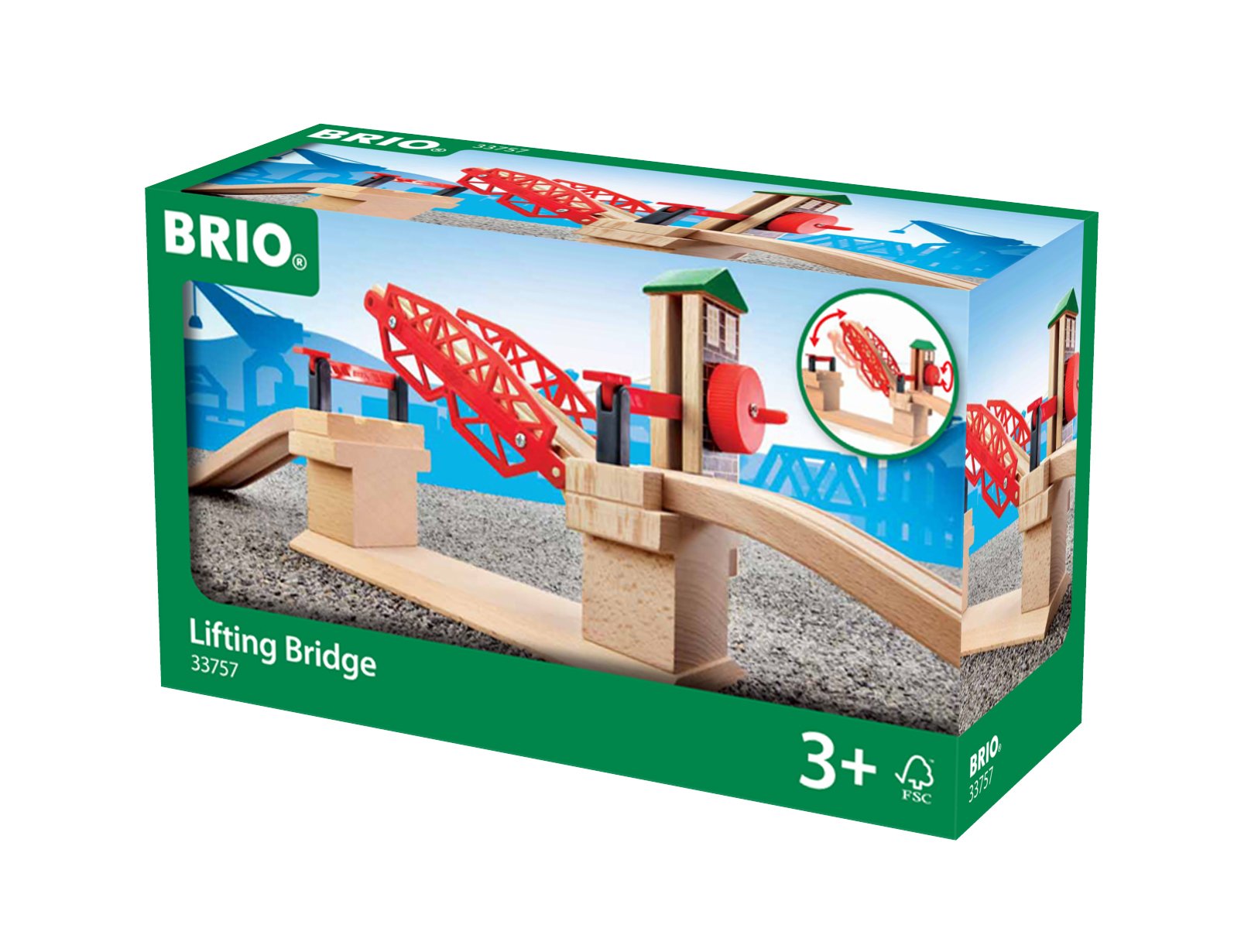 Brio Puente Levadizo Mundial, Ferrocarril 33757