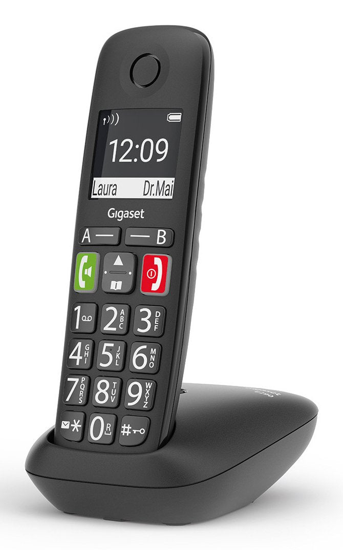 EAN 4250366856186 - Gigaset E290A Teléfono DECT/analógico Identificador de llamadas Negro imagen 4