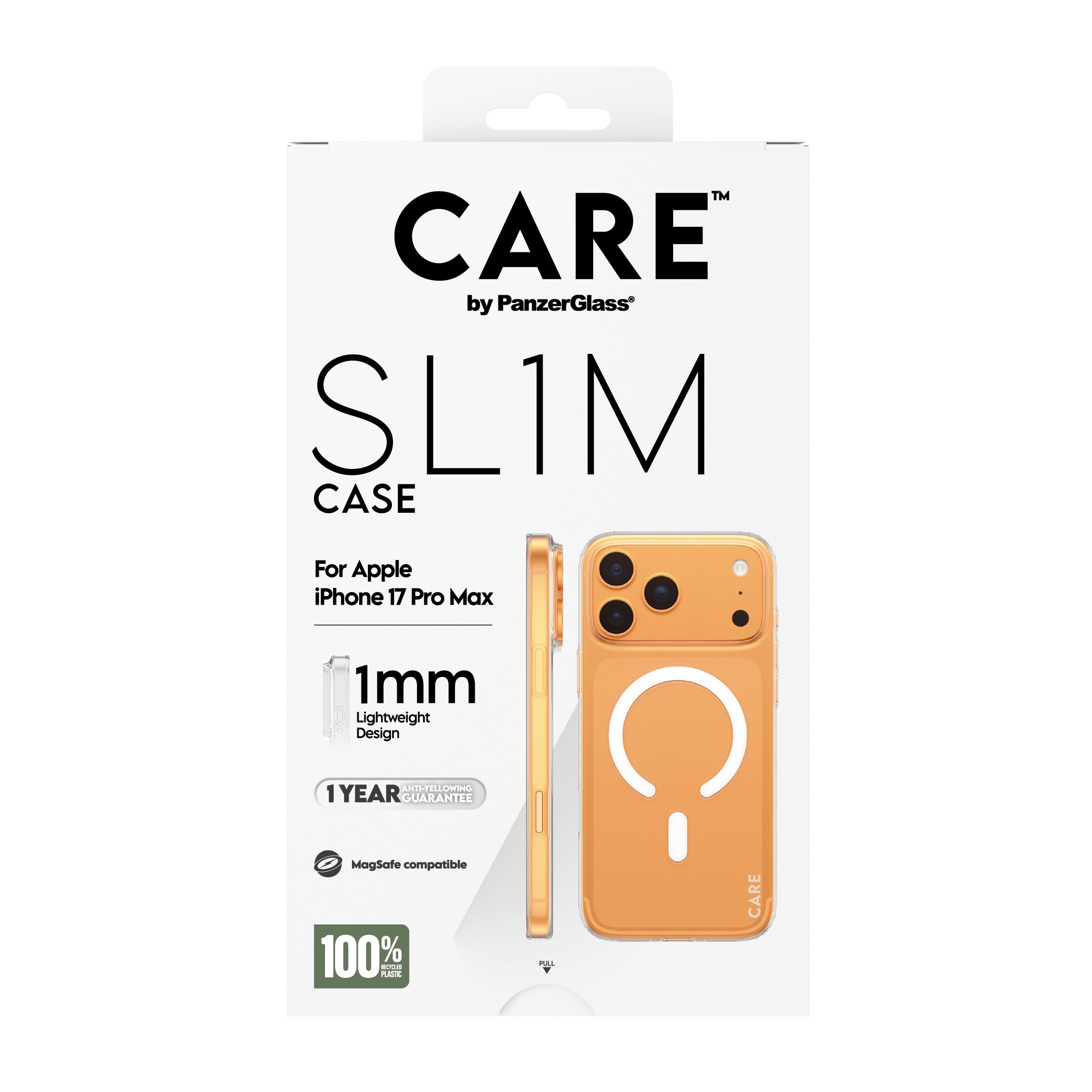 Panzerglass Care Sl1m Case Transp. W. Magsafe Ip 17 Pro
