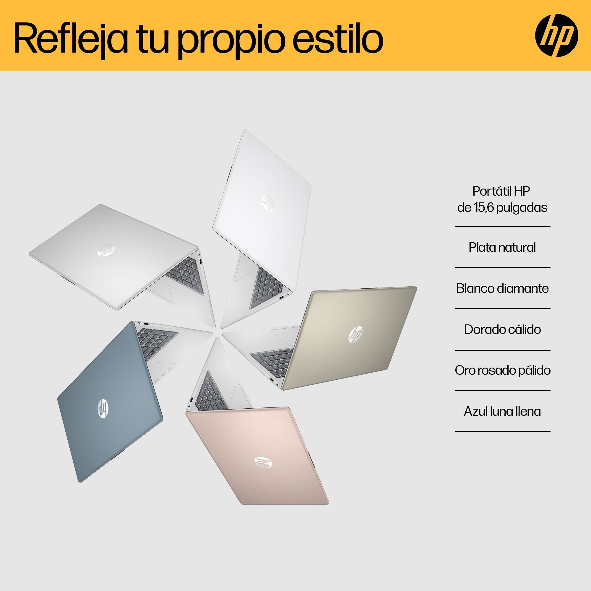 Portatil Hp 15-Fc0030ns Ryzen 5-7520u 8gb 512gb 15.6" W11