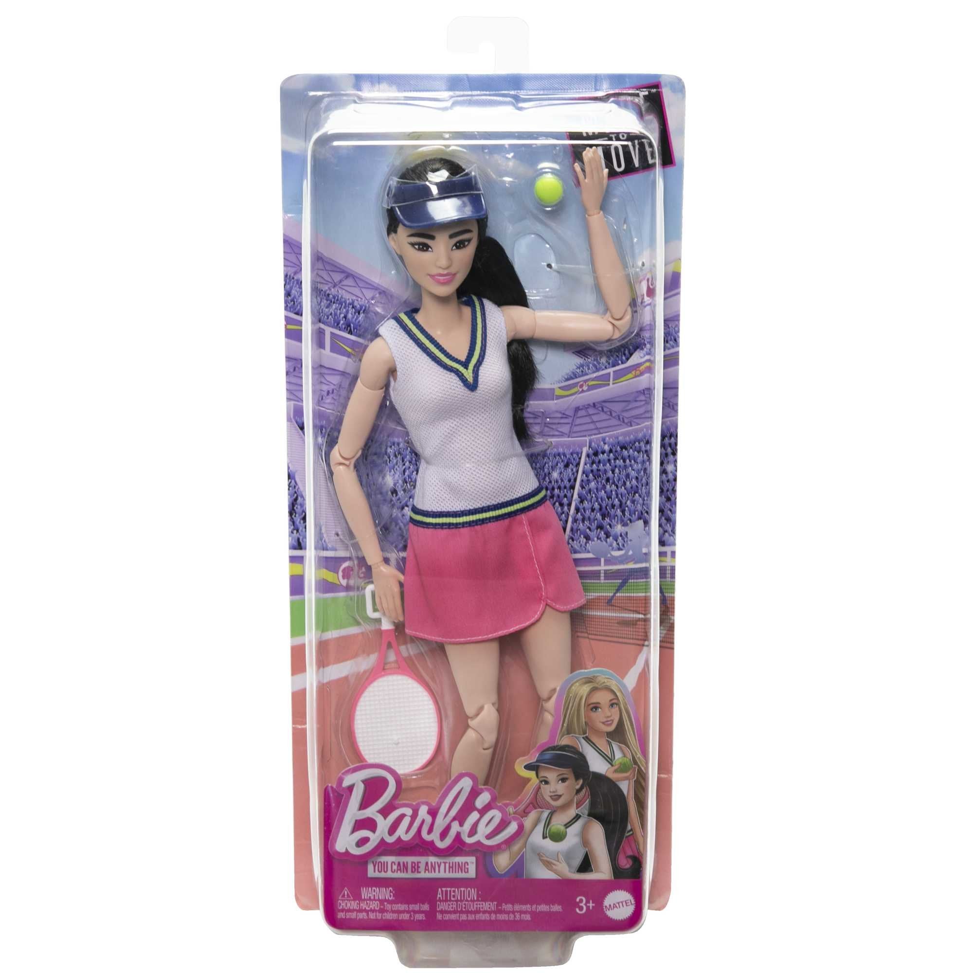 Lalka Barbie Kariera Tenisistka