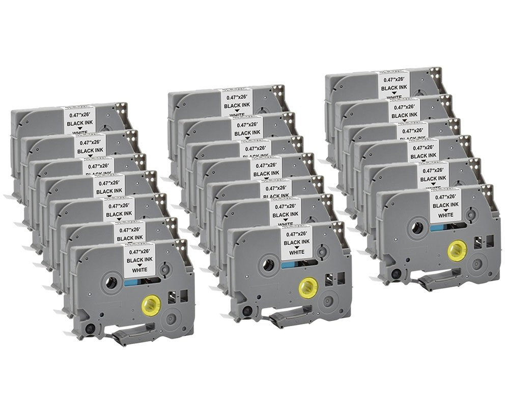 EAN 6942383177105 - G&G 21568 cinta para impresora de etiquetas Negro sobre blanco TZe imagen 2