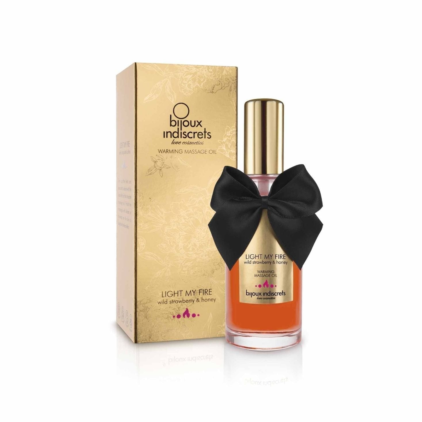 Bijoux - Aceite Masaje Efecto Calor Aroma Fresa
