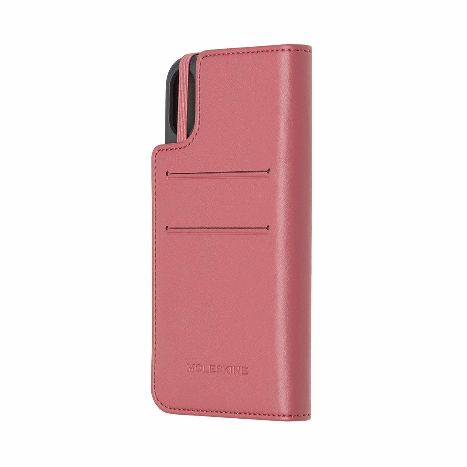 Case Moleskine Iphone X Booktype Case Pink Mo2cbpxd11