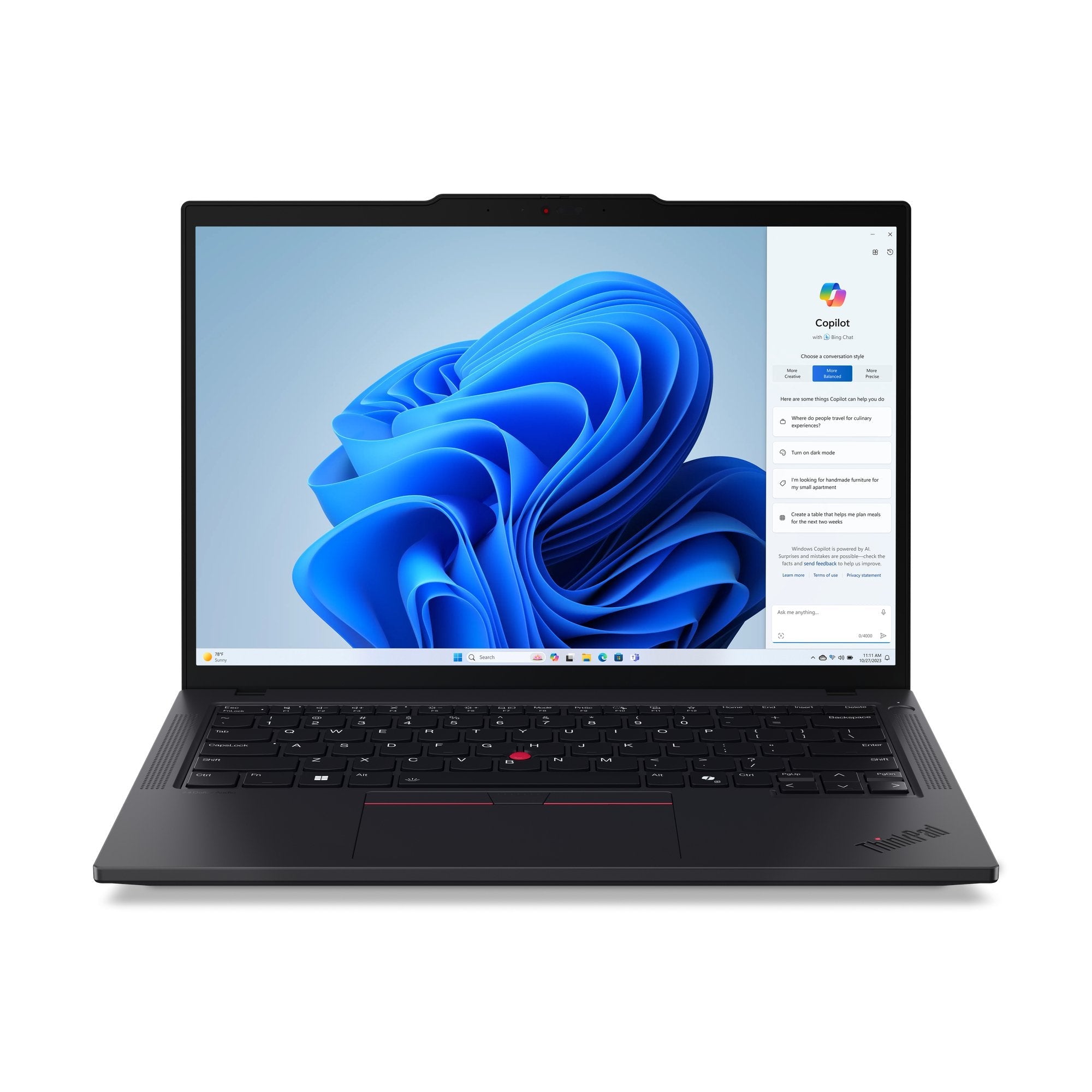 EAN 198153318261 - Lenovo ThinkPad T14 Gen 5 (AMD) AMD Ryzen™ 7 PRO 8840U Portátil 35,6 cm (14") WUXGA 32 GB DDR5-SDRAM 1 TB  imagen 16