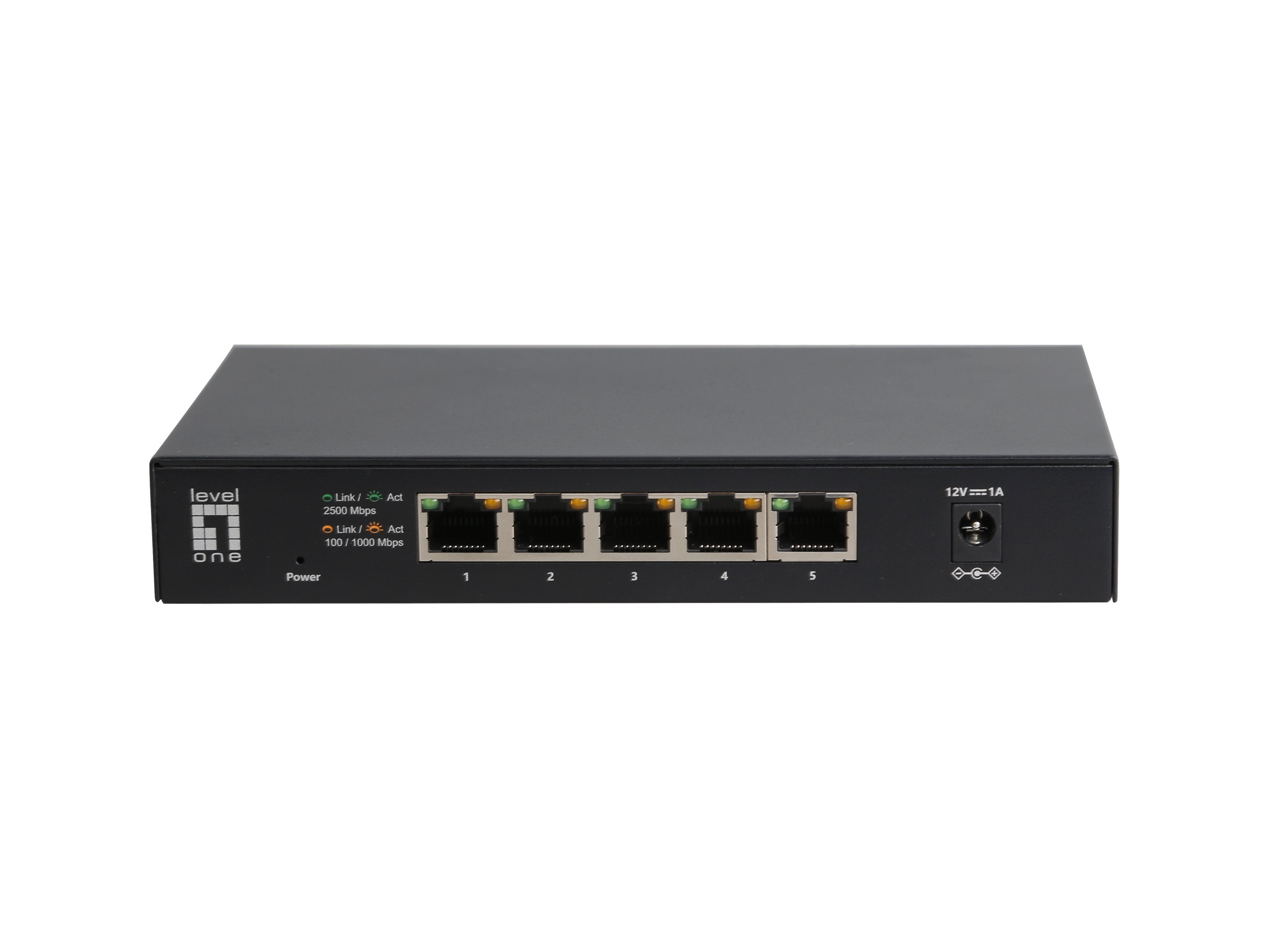 Levelone Switch 5x Ge Geu-0525 2.5gbe 100 1000mbps Sw