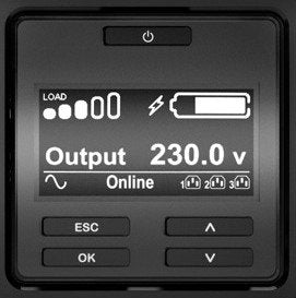 EAN 0731304340270 - APC SRT1000XLI sistema de alimentación ininterrumpida (UPS) Doble conversión (en línea) 1 kVA 1000 W 12 s imagen 7