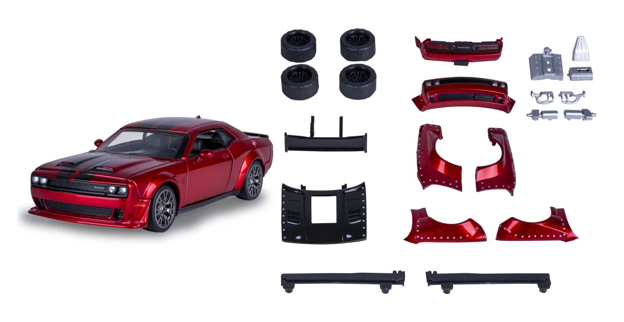 Jamara Dodge Challenger Srt Jailbreak 2in1 1:36 Rojo 3+