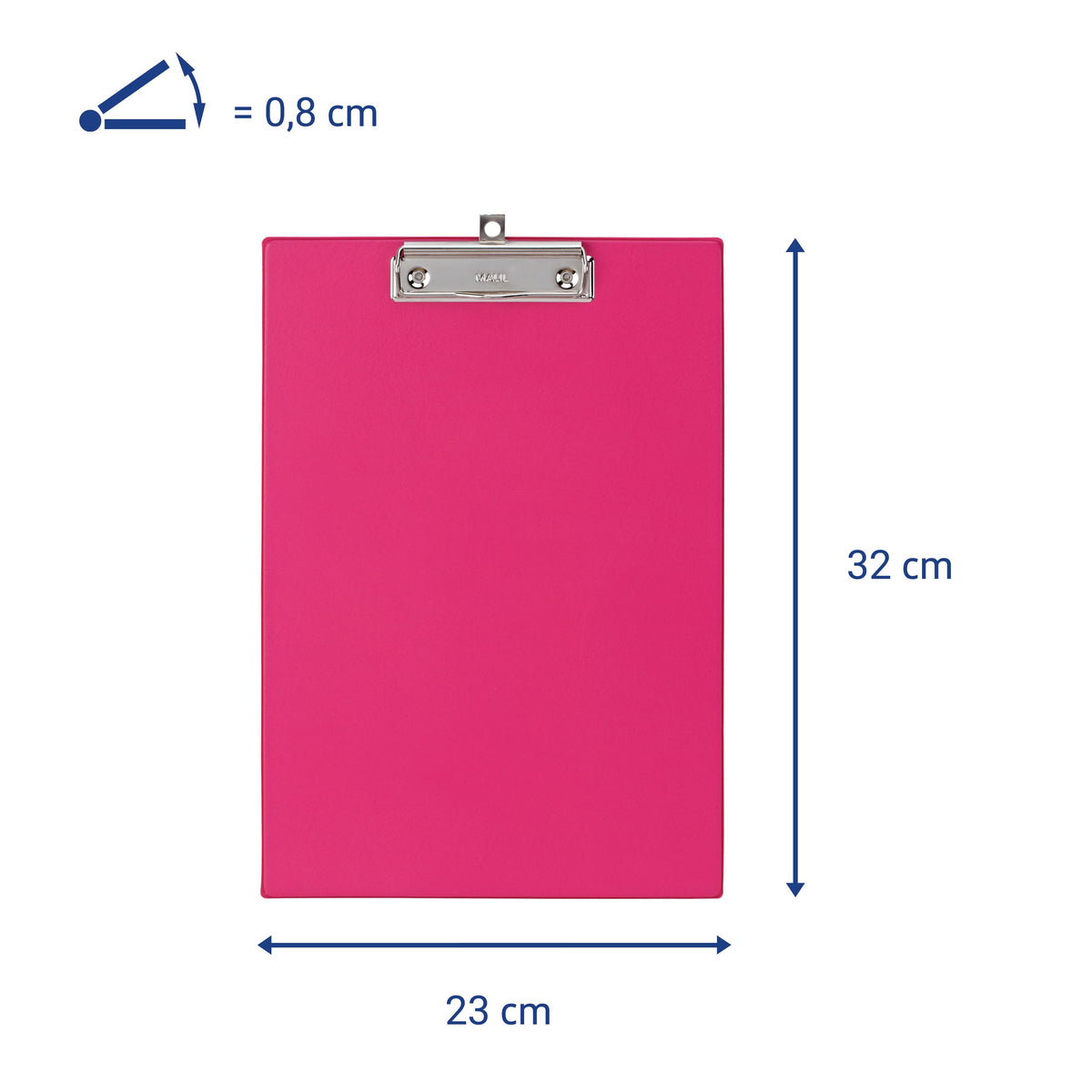EAN 4002390076982 - MAUL 2335222 portapapel A4 Cartón, Plástico Rosa imagen 9