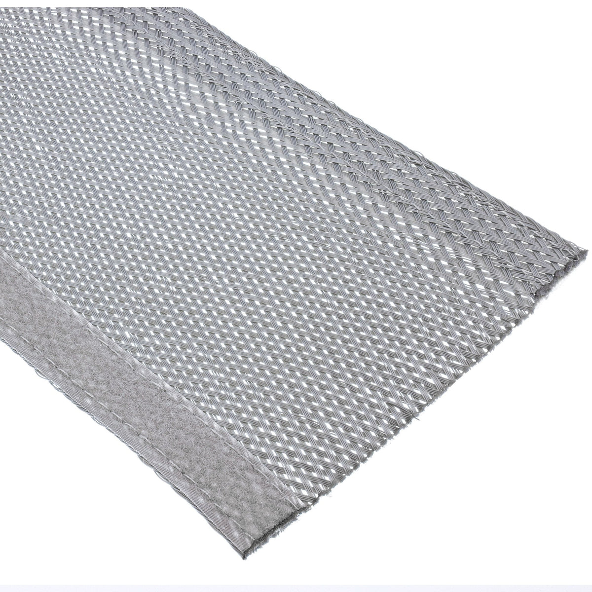 Protector Cable Inline, Manguera De Tela Con Cierre De Velcro, 1 M X 40 Mm De Diámetro, Gris