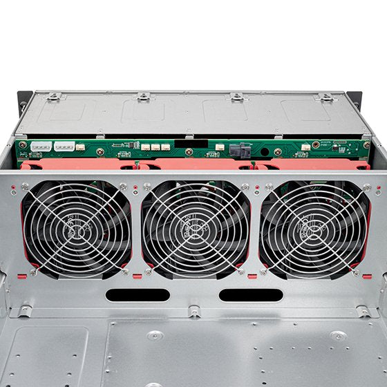 Silverstone Technology Sst-Rm43-324-Rs, Rack (Negro/Rojo, 4 Höheneinheiten) Sst-Rm43-324-Rs