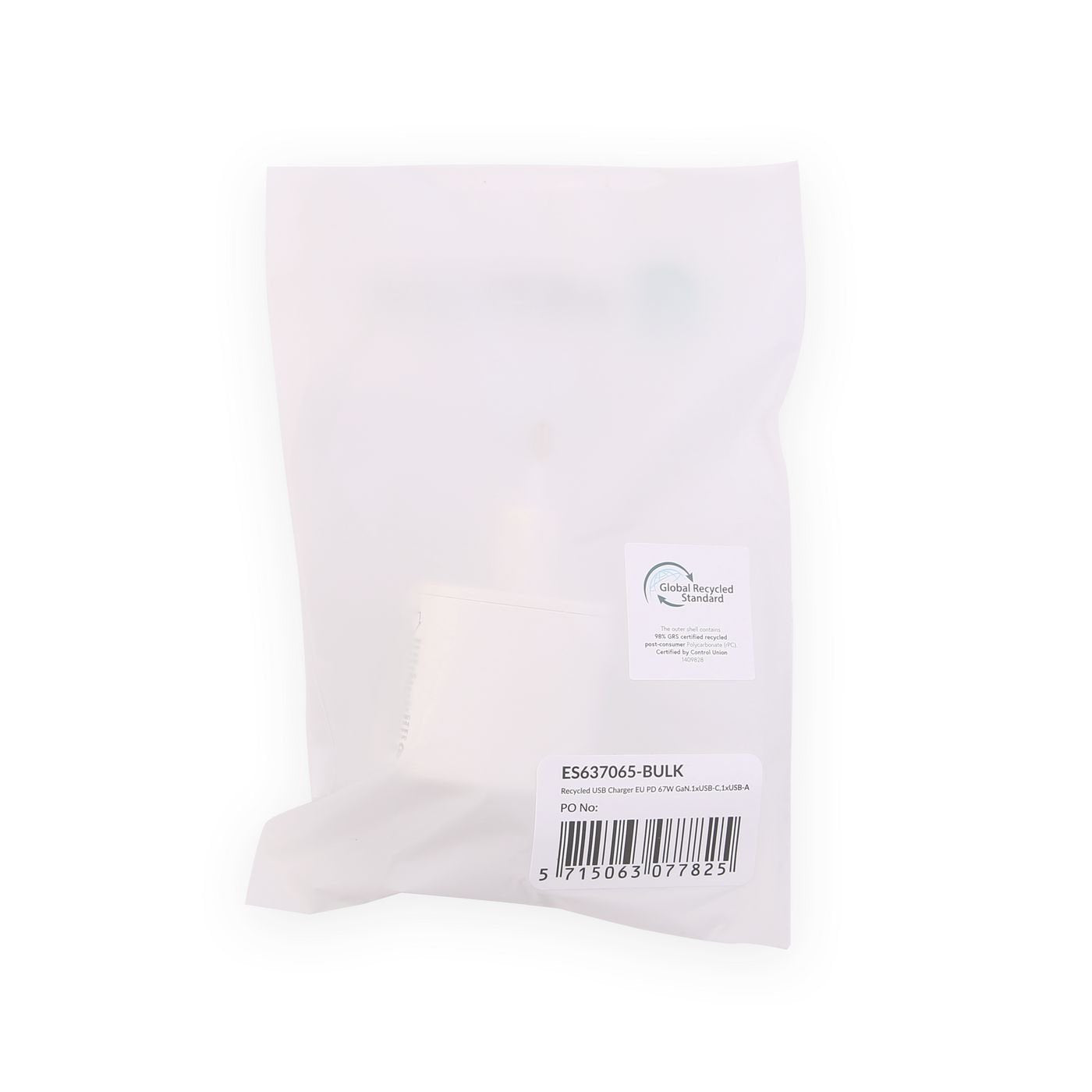 EAN 5715063077825 - eSTUFF ES637065-BULK cargador de dispositivo móvil Universal Blanco Corriente alterna Interior imagen 5