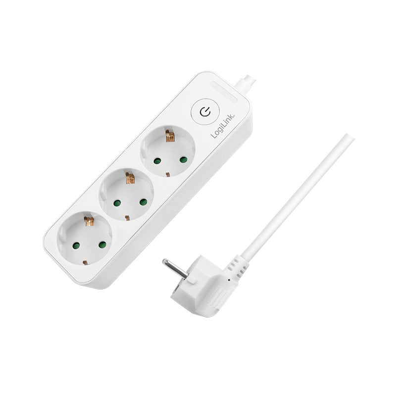 EAN 4052792057768 - LogiLink LPS244 base múltiple 1,5 m 3 salidas AC Interior Blanco imagen 1