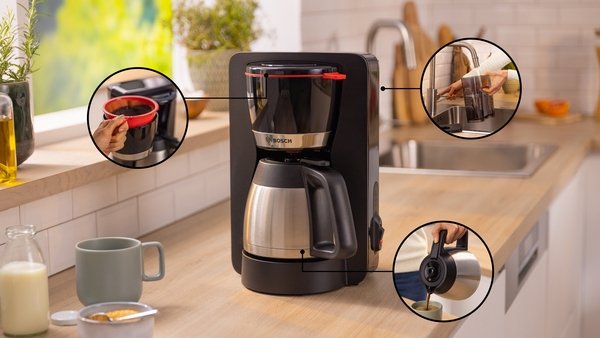 EAN 4242005396931 - Bosch TKA5M253 cafetera eléctrica Manual Cafetera de filtro 1,1 L imagen 4