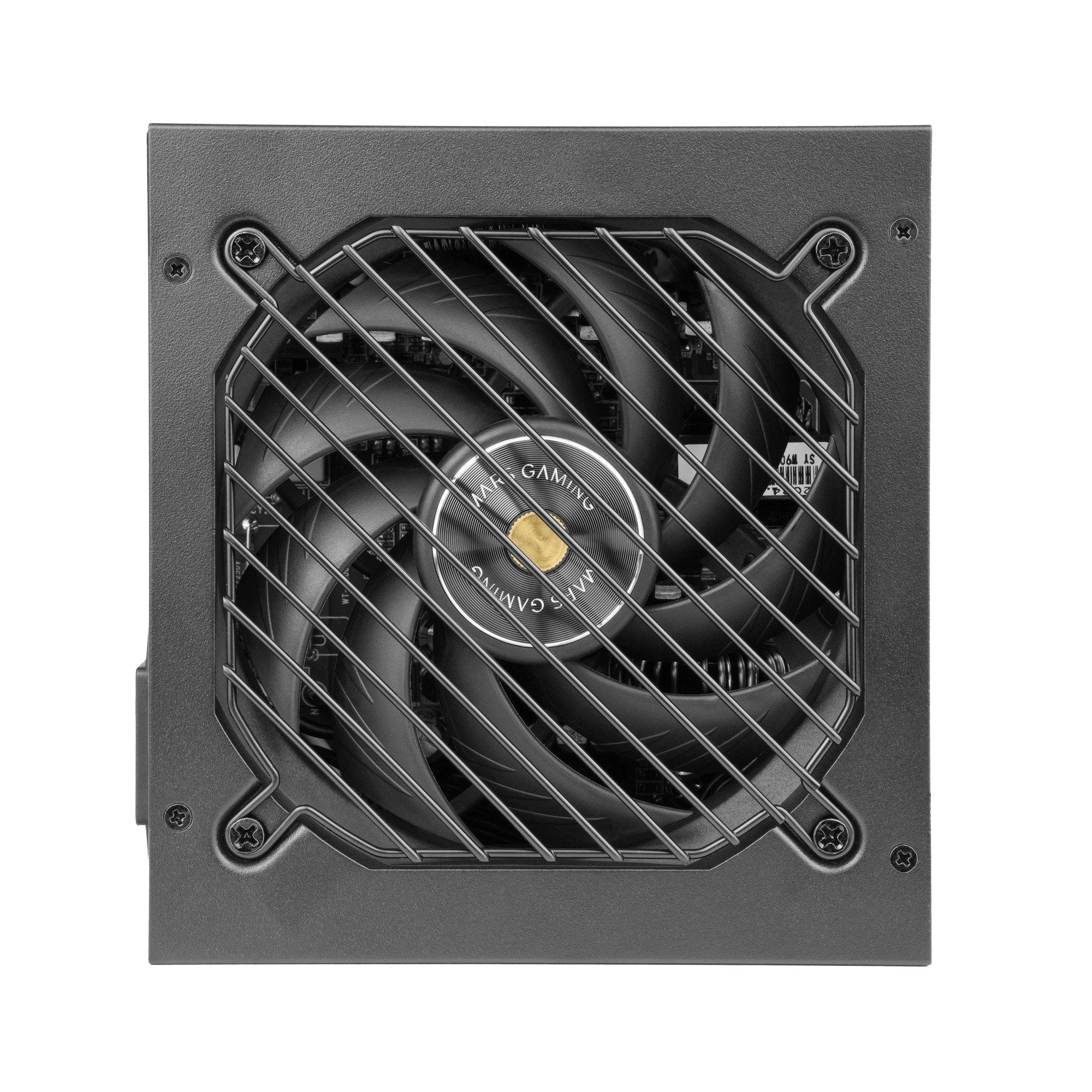 Fuente Mars Gaming 850w Mpb850psid Atx3.1 80+Gold Pfc Activo Pcie5.1 12v-2x6 Dc-Dc Digital Smd Negro