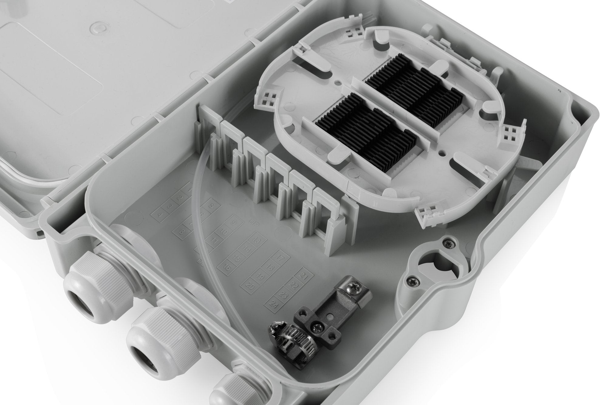 EAN 4016032371007 - Digitus DN-968913 adaptador de fibra óptica 1 pieza(s) Gris imagen 7