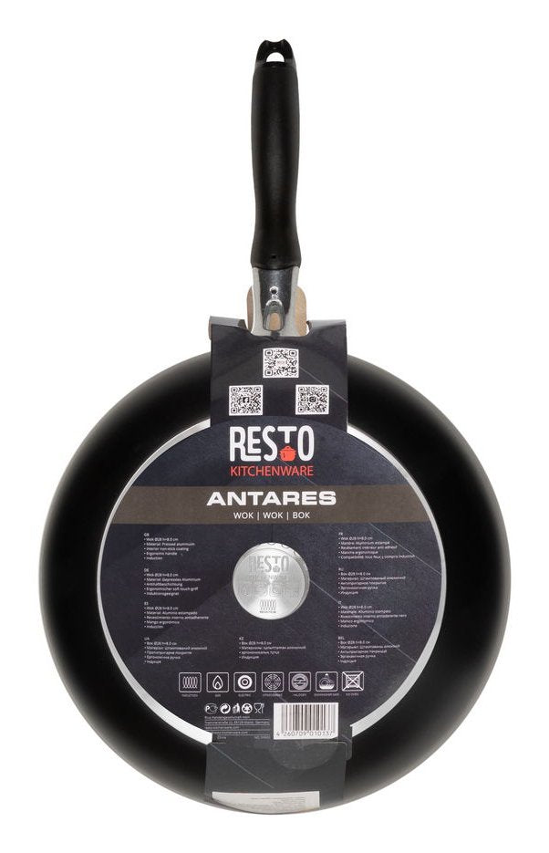 EAN 4260709010137 - Resto Kitchenware 93602 cacerola Sartén para wok/sofrito Alrededor imagen 7