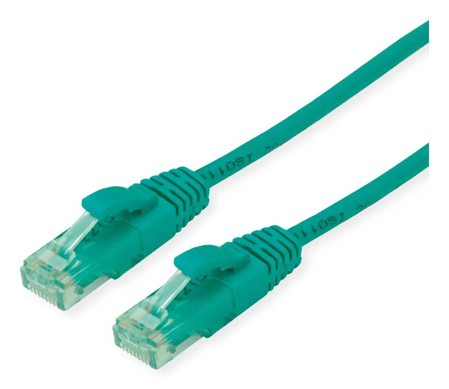 Roline Rm Cable De Red Cat.6a Utp, Grn, 10 M
