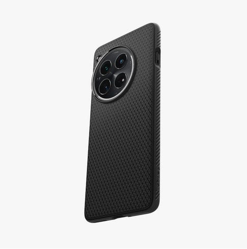 Oneplus 12 Liquid Air Matte  Black Mobile Phone Case 17.3