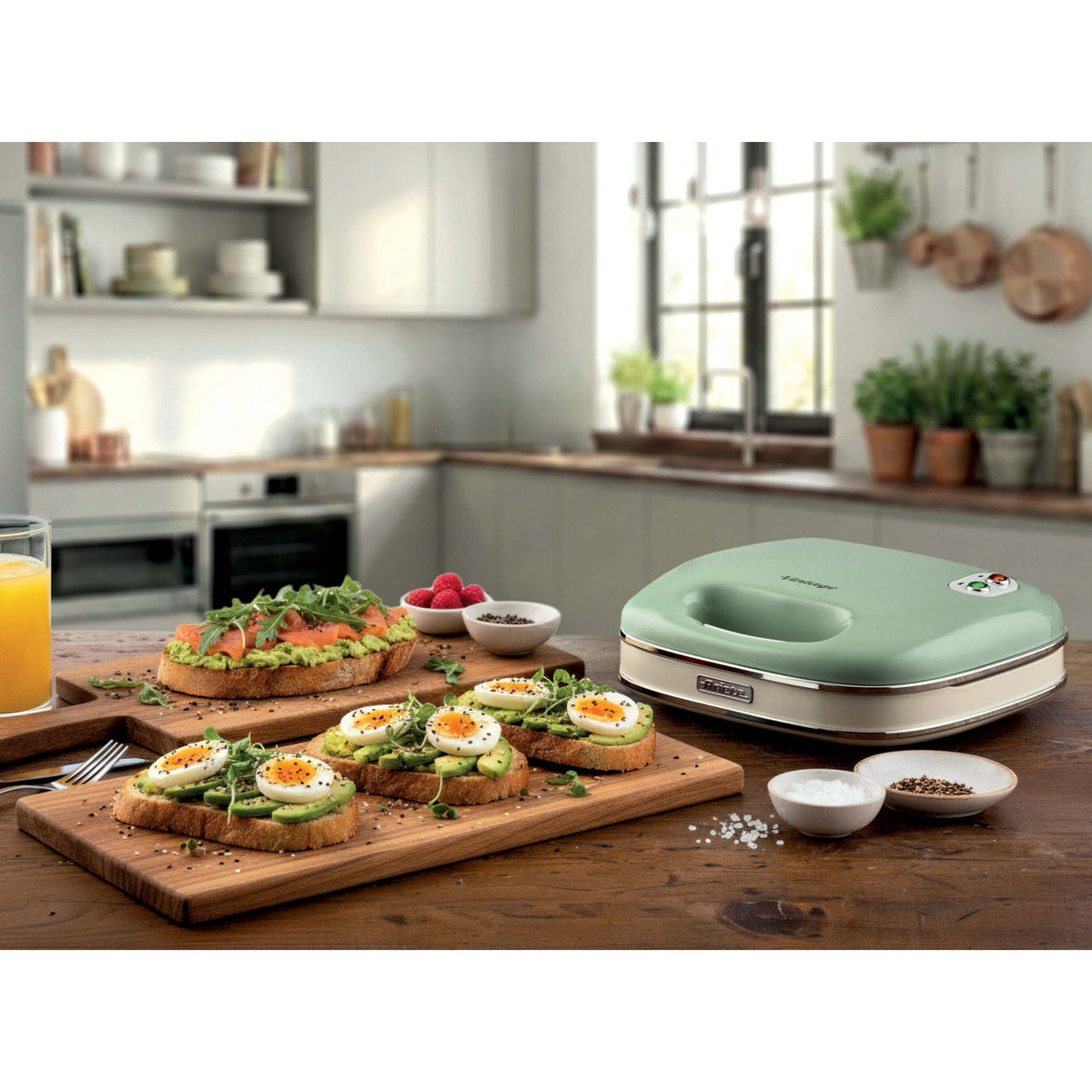 Ariete Vintage Sandwich Maker Green