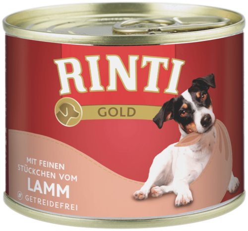 Rinti Gold Lamb - Comida Húmeda Para Perros - 185g