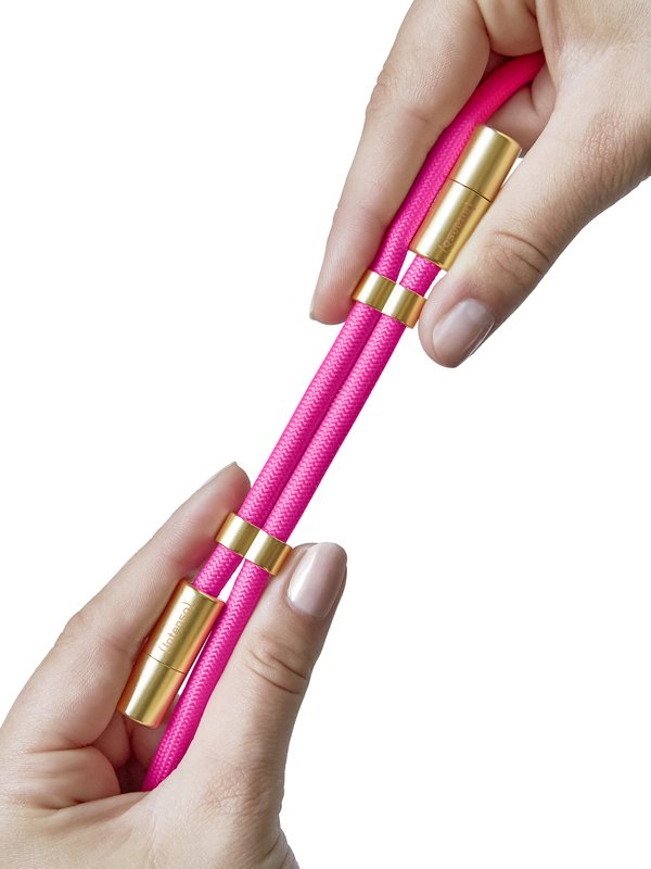 EAN 4034303037193 - Intenso Handykette als Lade- + Datenkabel USB-C bis 1,65m neon pink cable USB USB C Rosa imagen 6