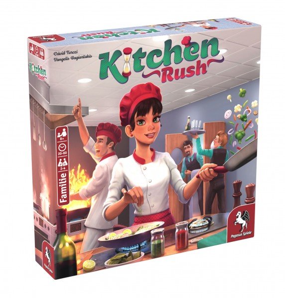 Pegasus Kitchen Rush, Juego De Mesa 51223g