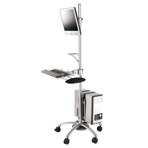 Roline Pc Lcd-Rollstnder, Hhenverstellbar, Bis 30 Kg