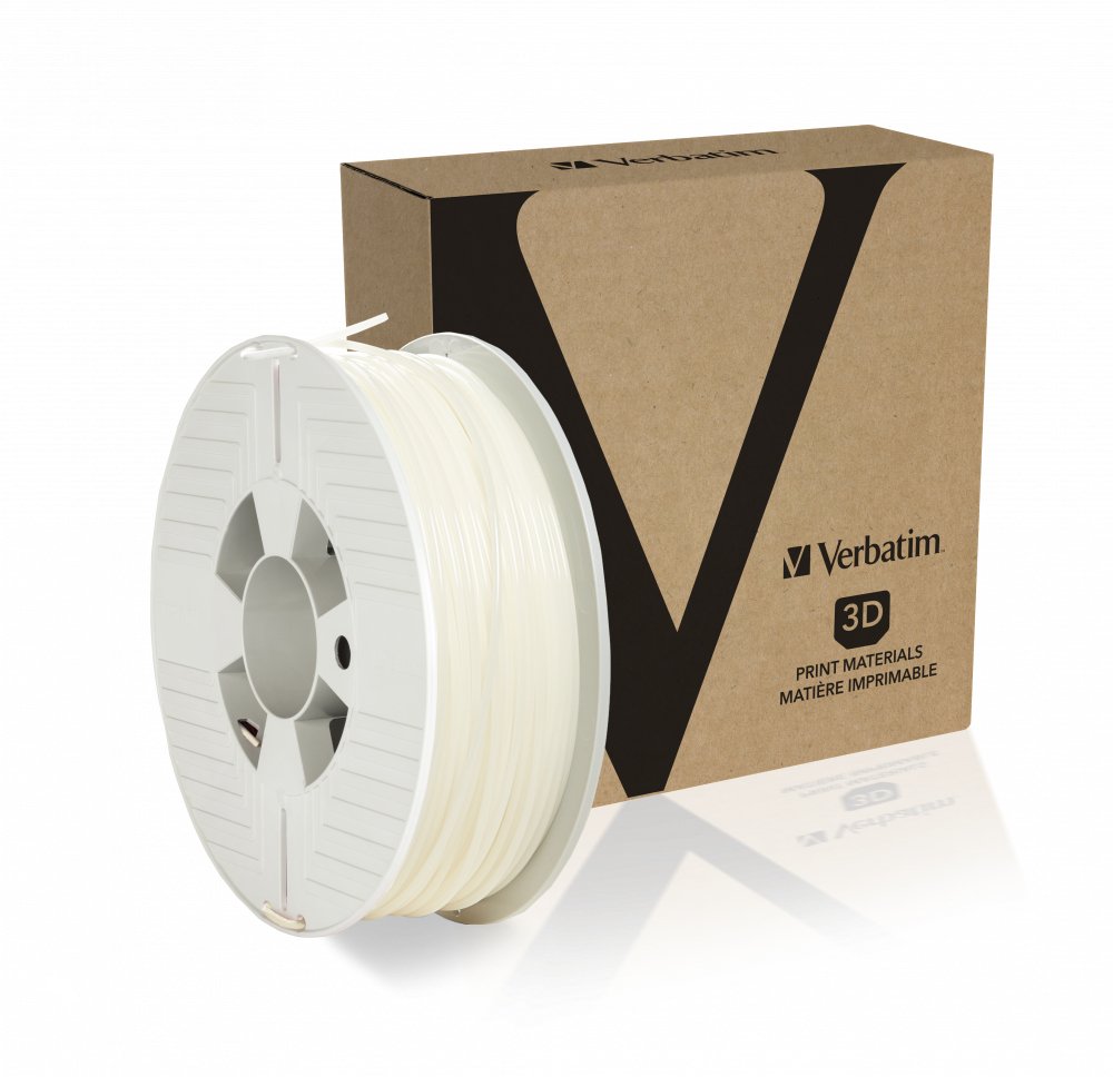 Verbatim 55326 Material De Impresión 3d Ácido Poliláctico [Pla] Blanco 1 Kg
