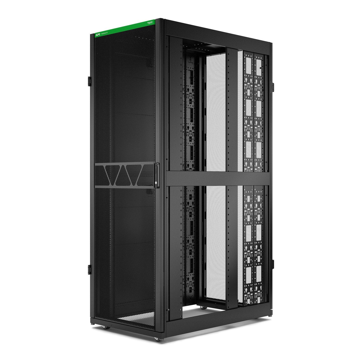 Armario Rack  Apc Netshelter Sx Gen 2 2124 Al X 750 An X 1200 P Mm Con Laterales Para Suelo Negro 45u 19"