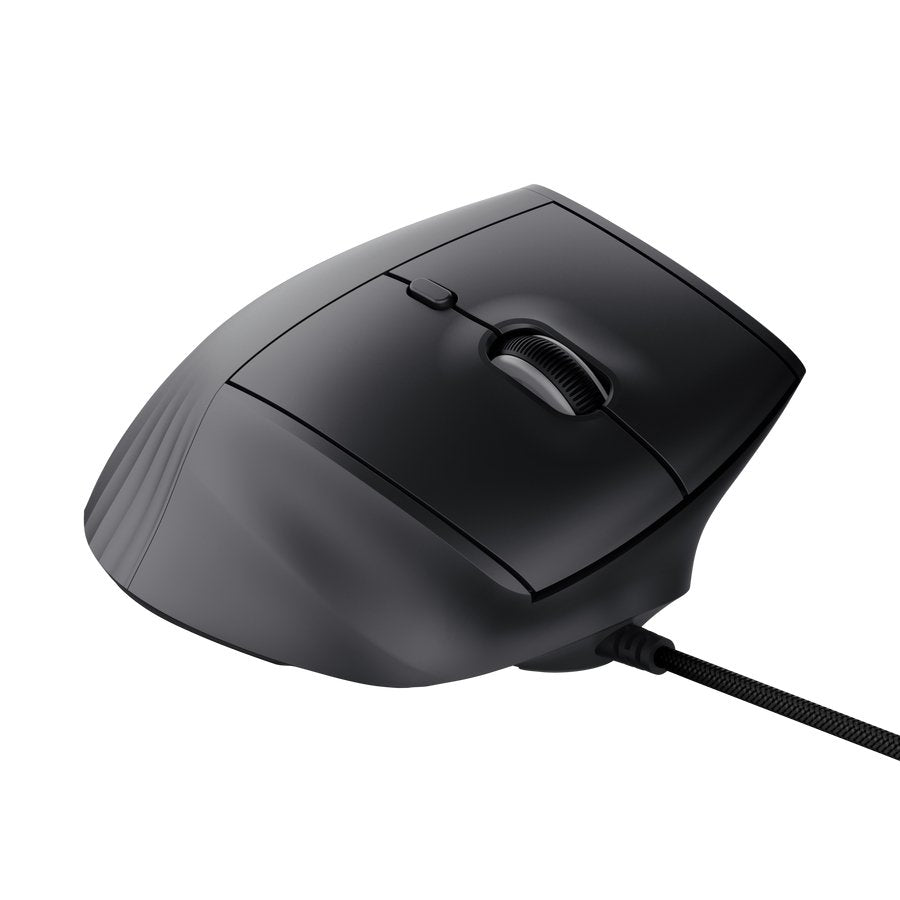 Ratón Vertical Gaming Inalámbrico Trust Gaming Gxt 145 Rexxa 26024 Hasta 12800 Dpi