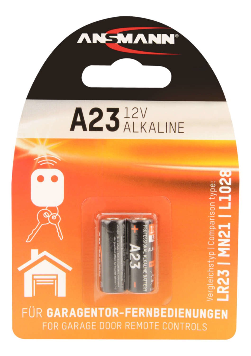 Pila  Ansmann 1510-0024 Batería De Un Solo Uso Lr32a Alcalino Batería De Un Solo Uso, Lr32a, Alcalino, 12 V, 2 Pieza(S), Negro