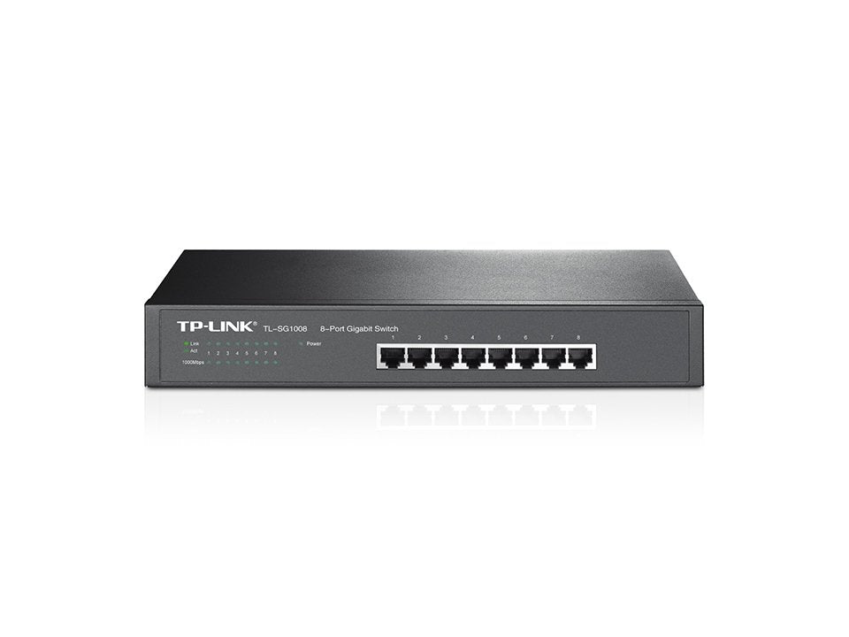 Tp-Link Tl-Sg1008 Switch Rack 8x10/100/1000mbps