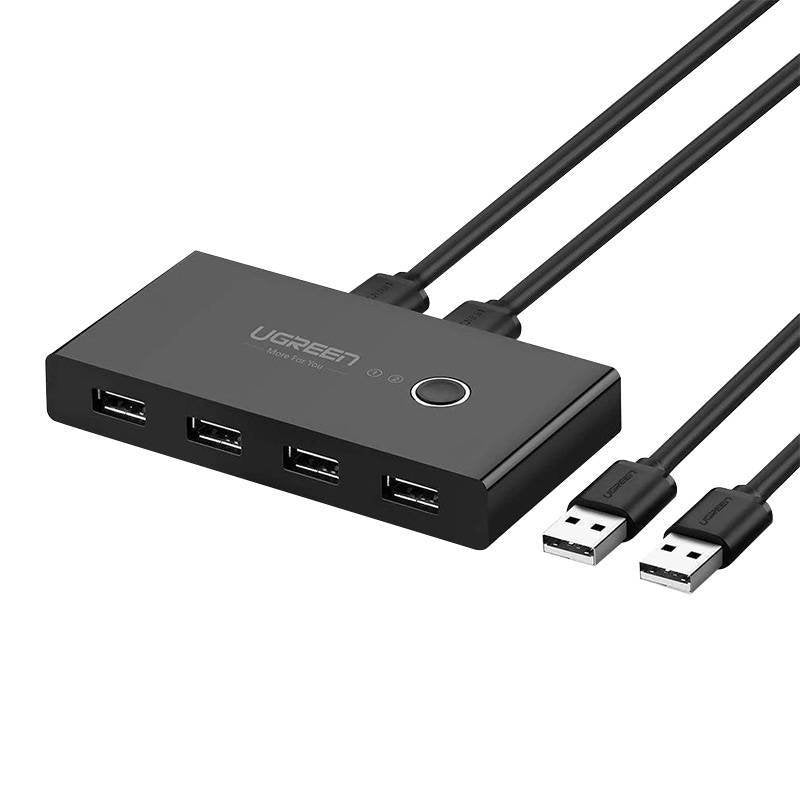 Ugreen 30768 Conmutador Usb 3.0 Negro